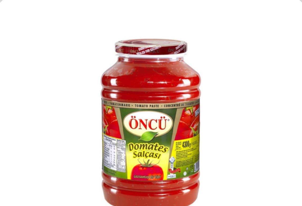 Öncü Tomato Paste 4300g x 4p