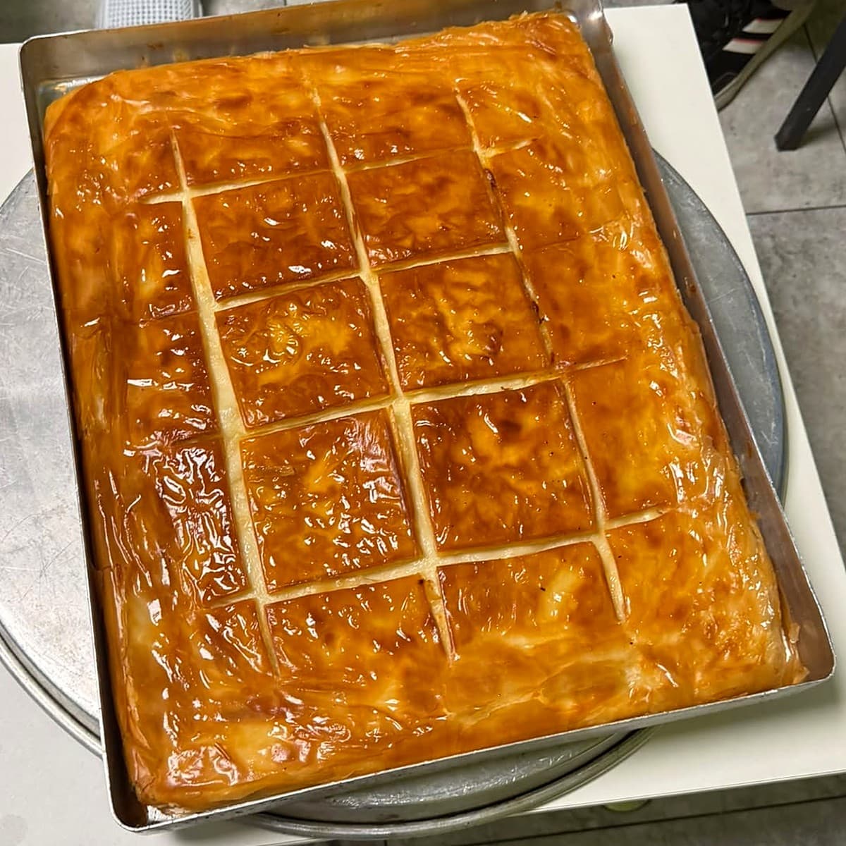 Bistorya Su Böreği (Adana Style) — Family Tray