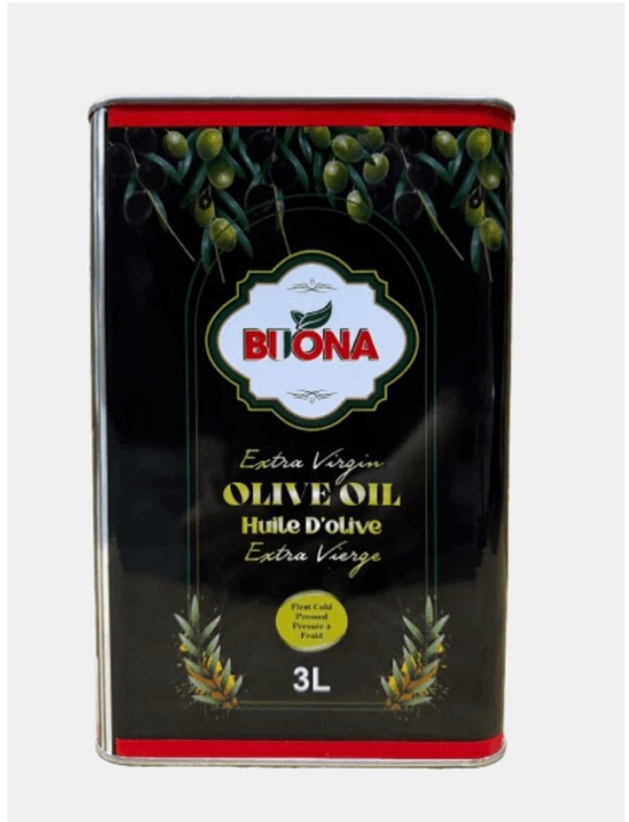 Buona Extra Virgin Olive Oil, 4 x 3 L Case