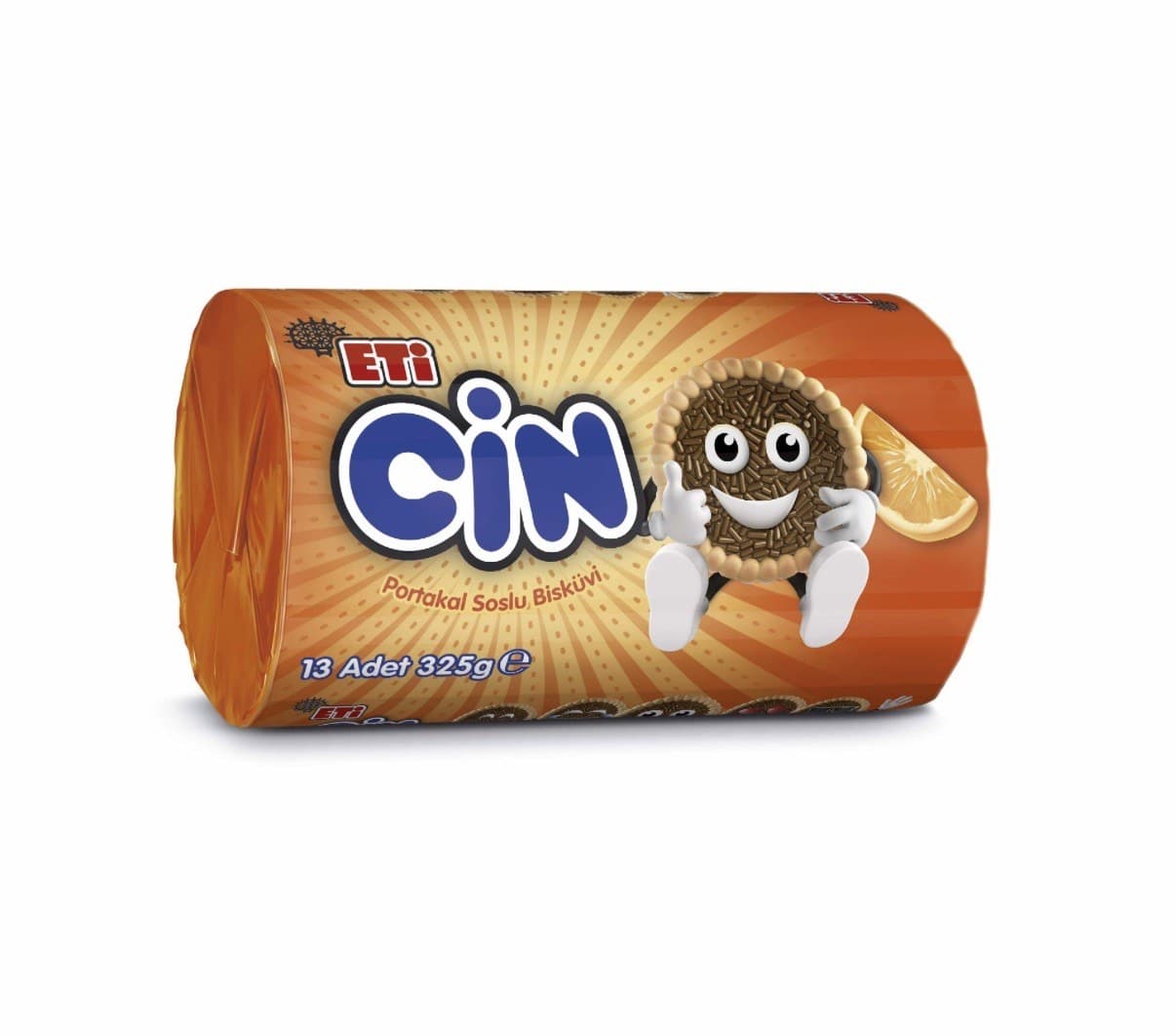 Eti Cin Orange Jelly Biscuit, 325 g