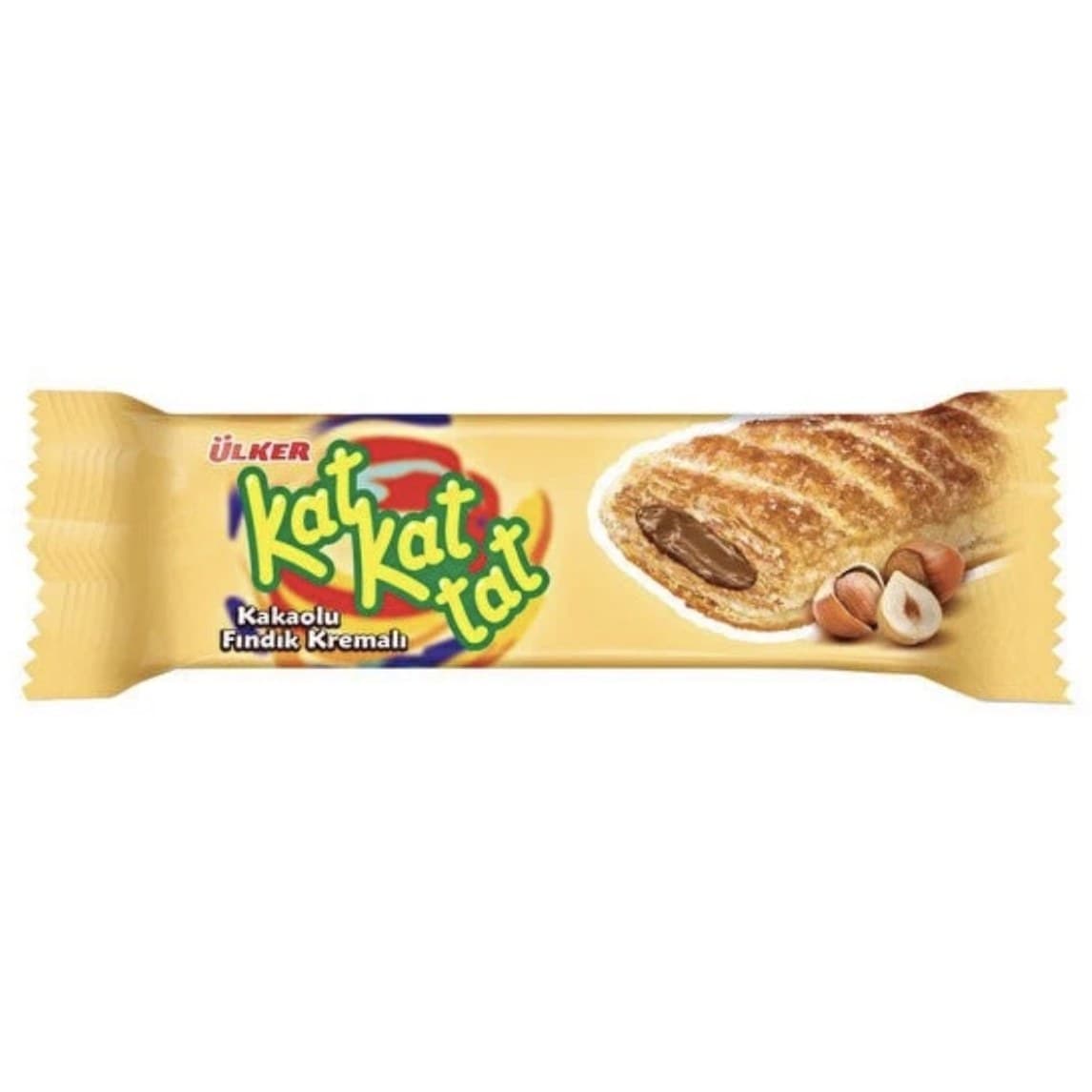 Ülker KatKat Hazelnut Cacao Puff Wafer, 25 g